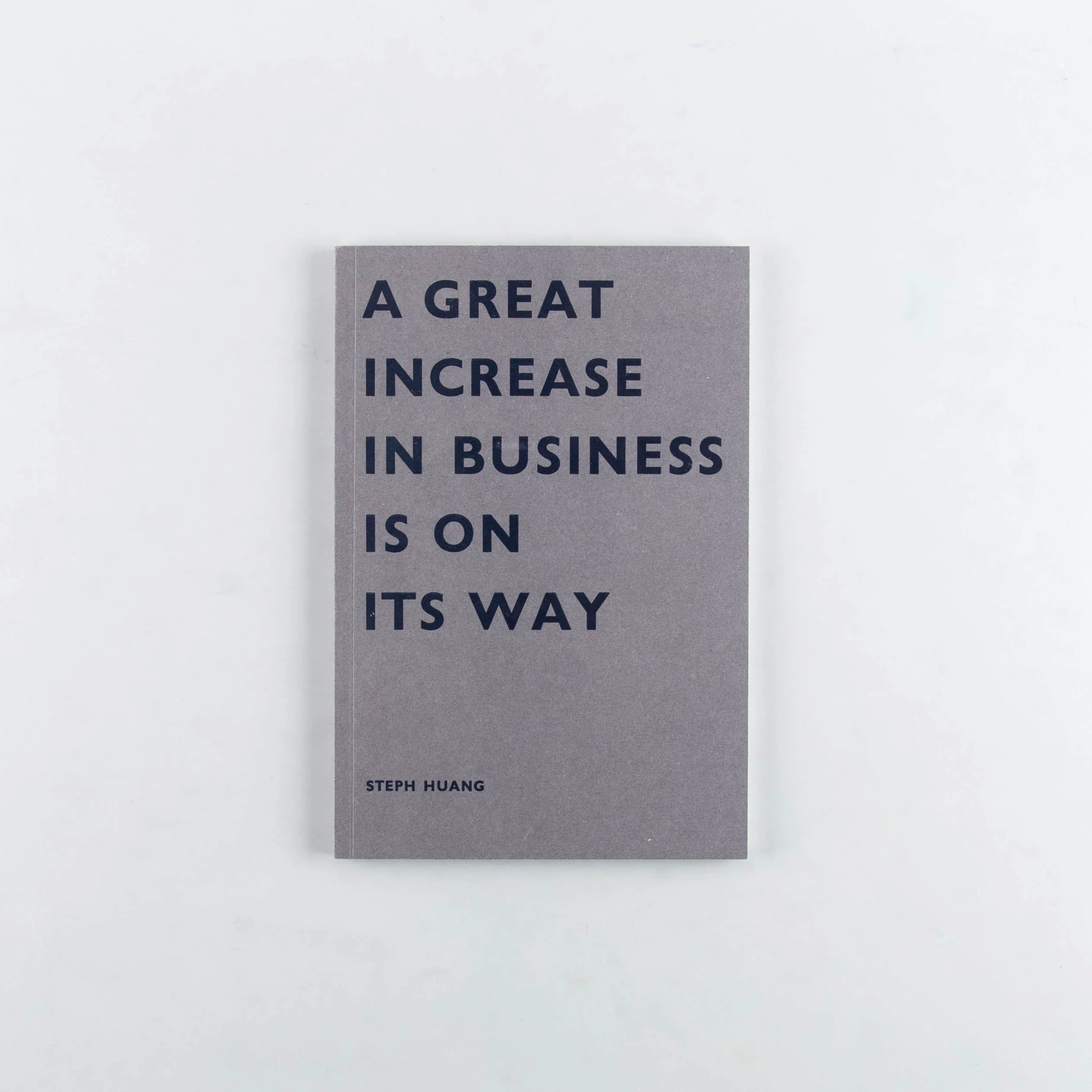 A Great Increase In Business Is On Its Way
