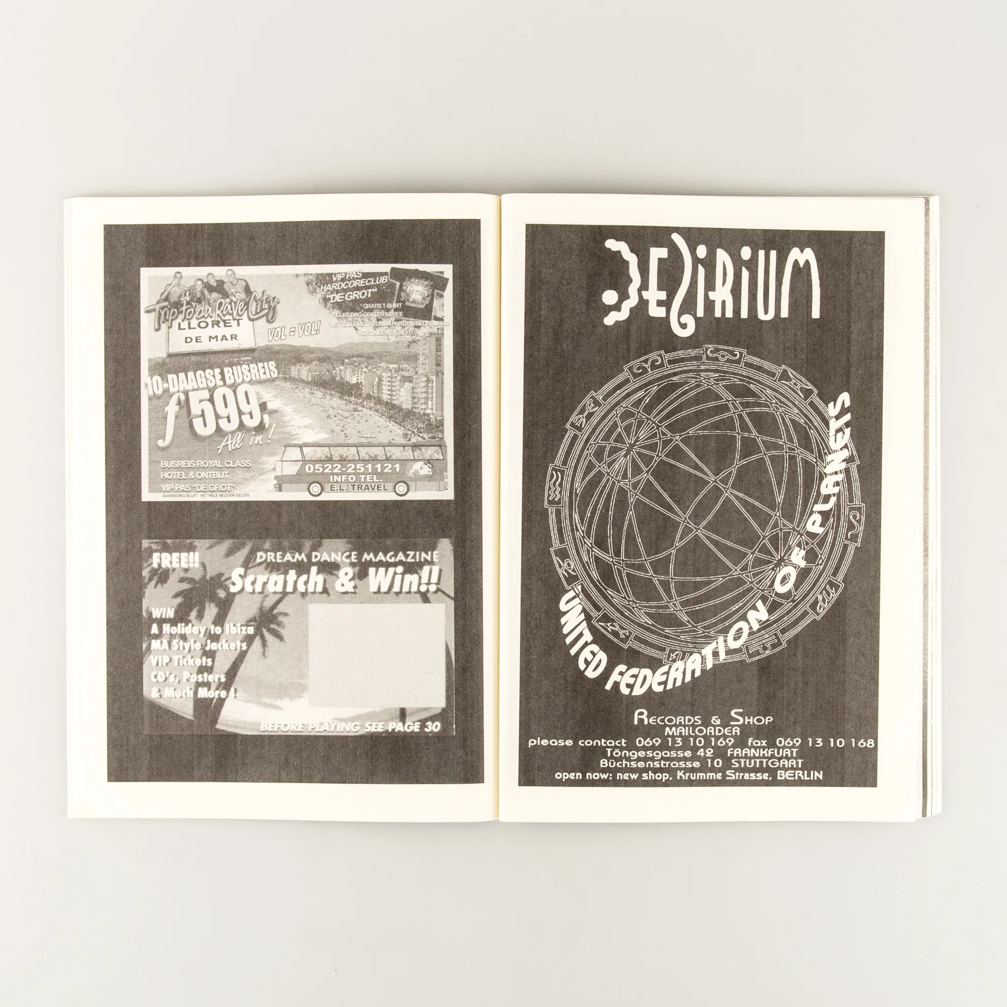 Archivio #1 - Records store ads and paper ephemera from Rave fanzines of the early 90s - Image 3
