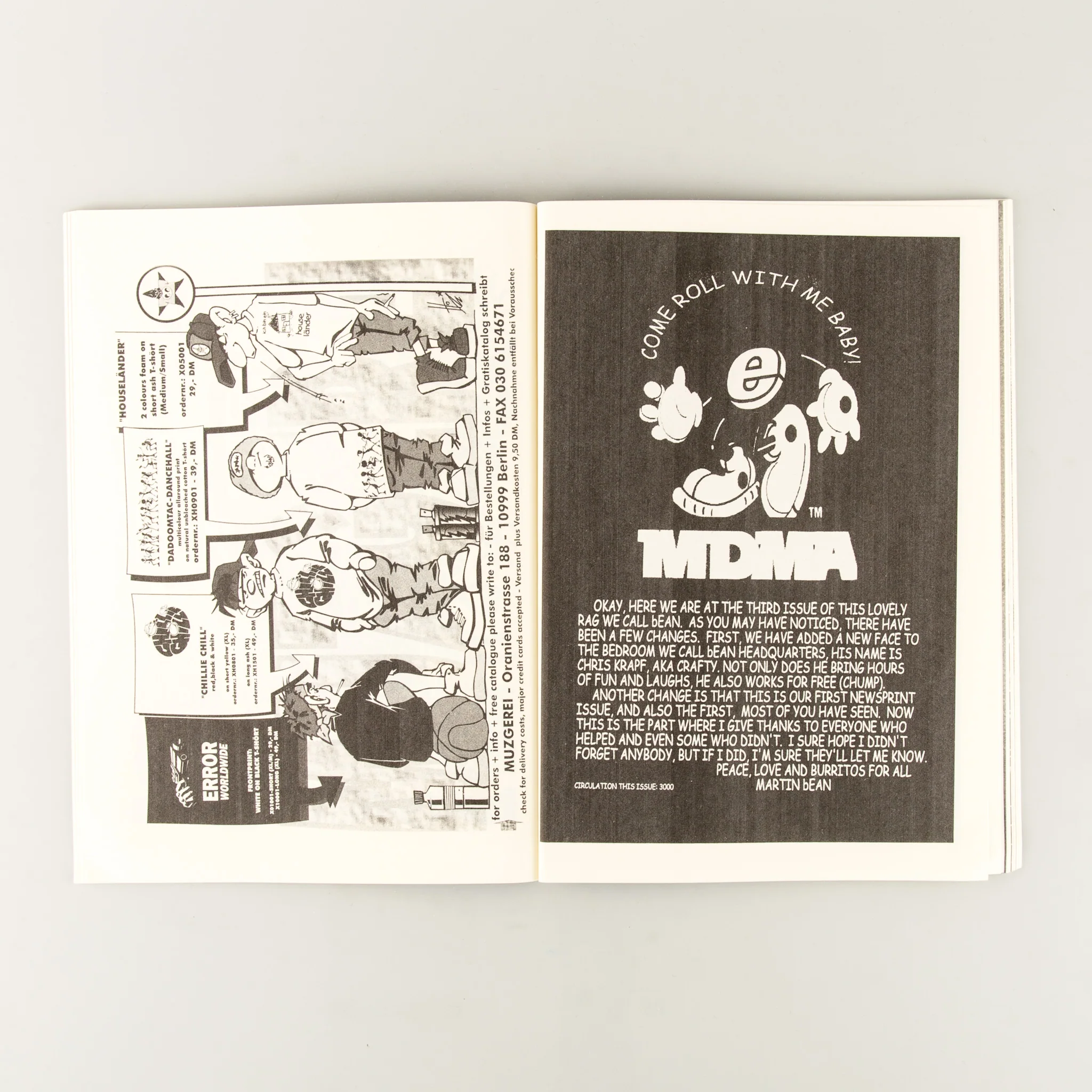 Archivio #1 - Records store ads and paper ephemera from Rave fanzines of the early 90s - Image 4