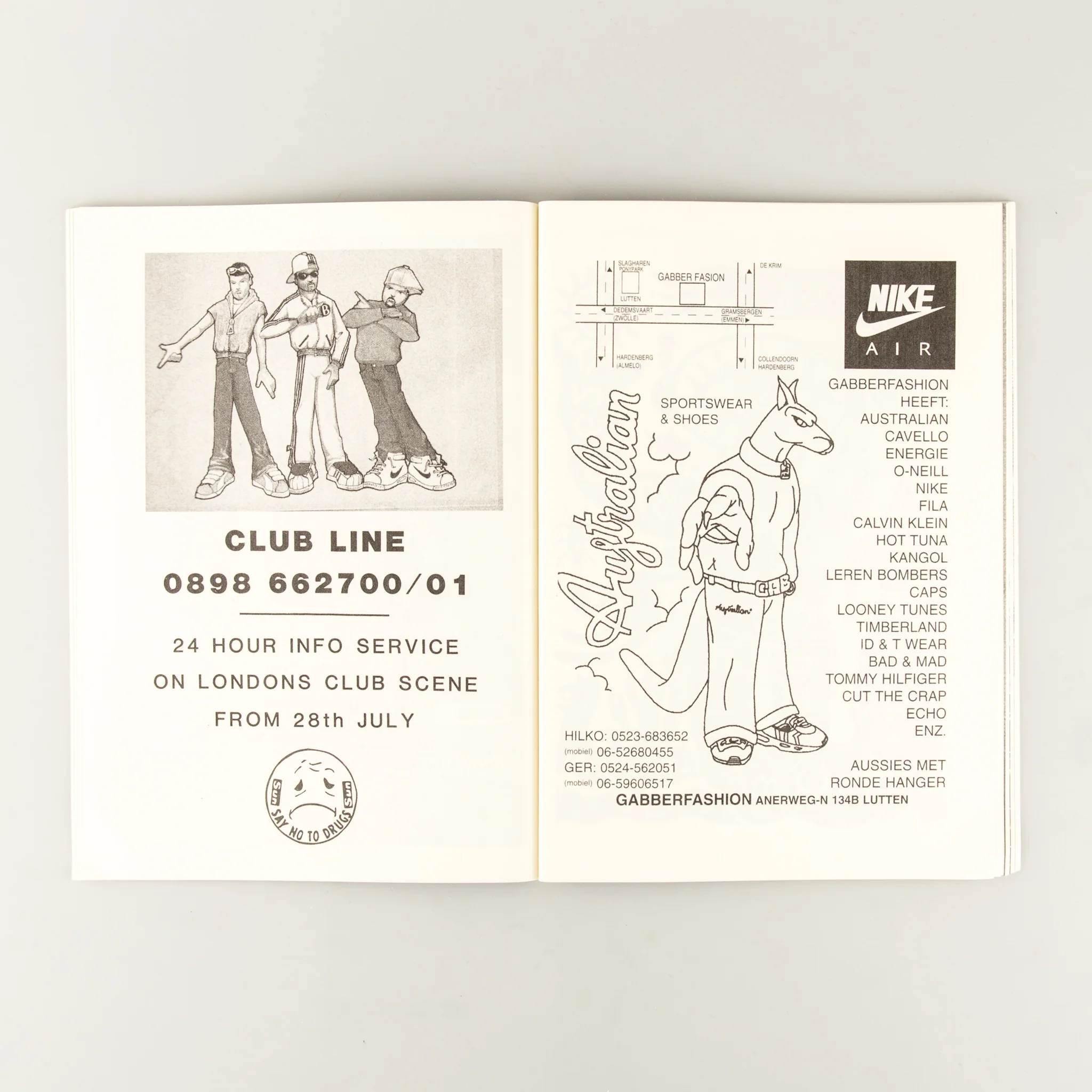 Archivio #1 - Records store ads and paper ephemera from Rave fanzines of the early 90s - Image 5