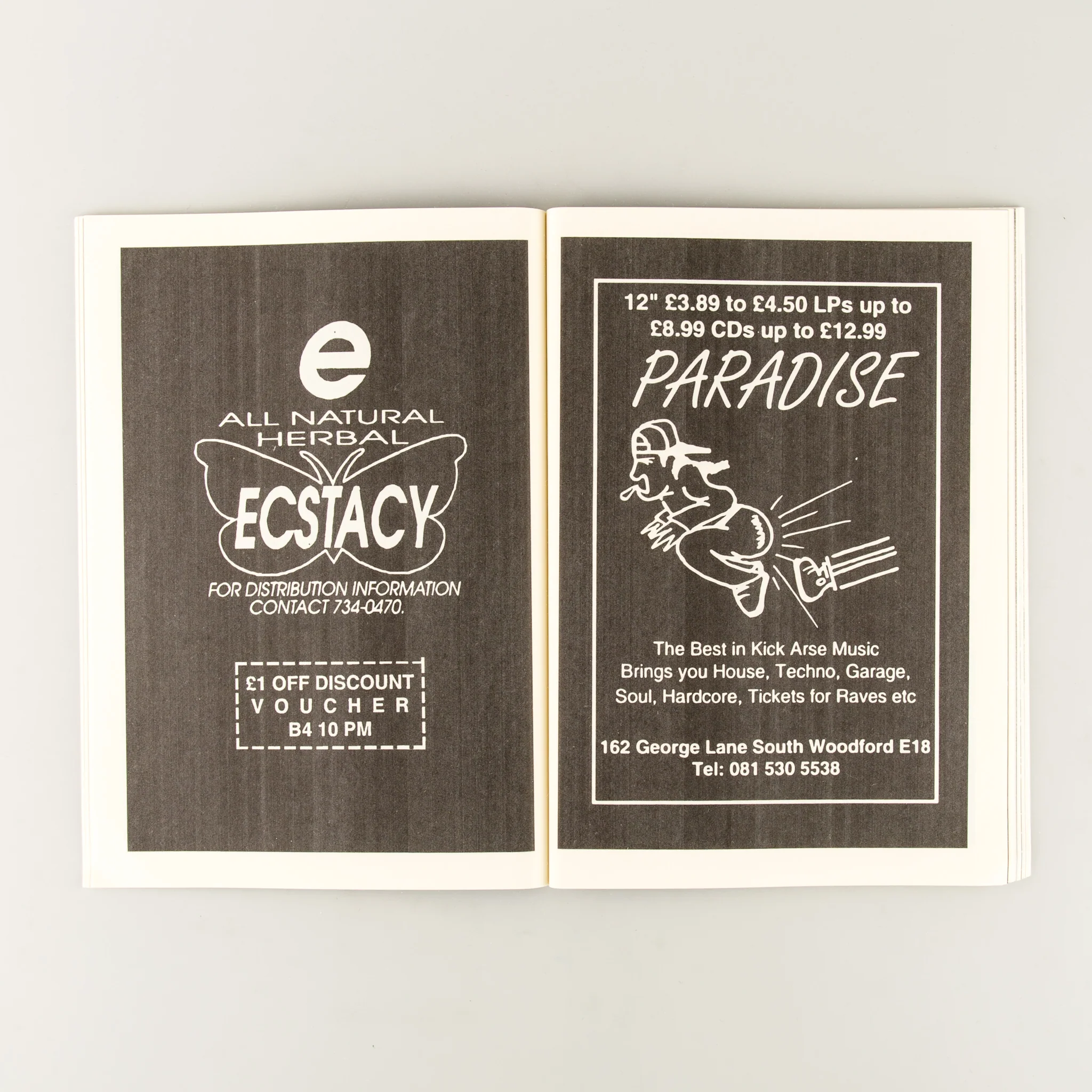 Archivio #1 - Records store ads and paper ephemera from Rave fanzines of the early 90s - Image 7