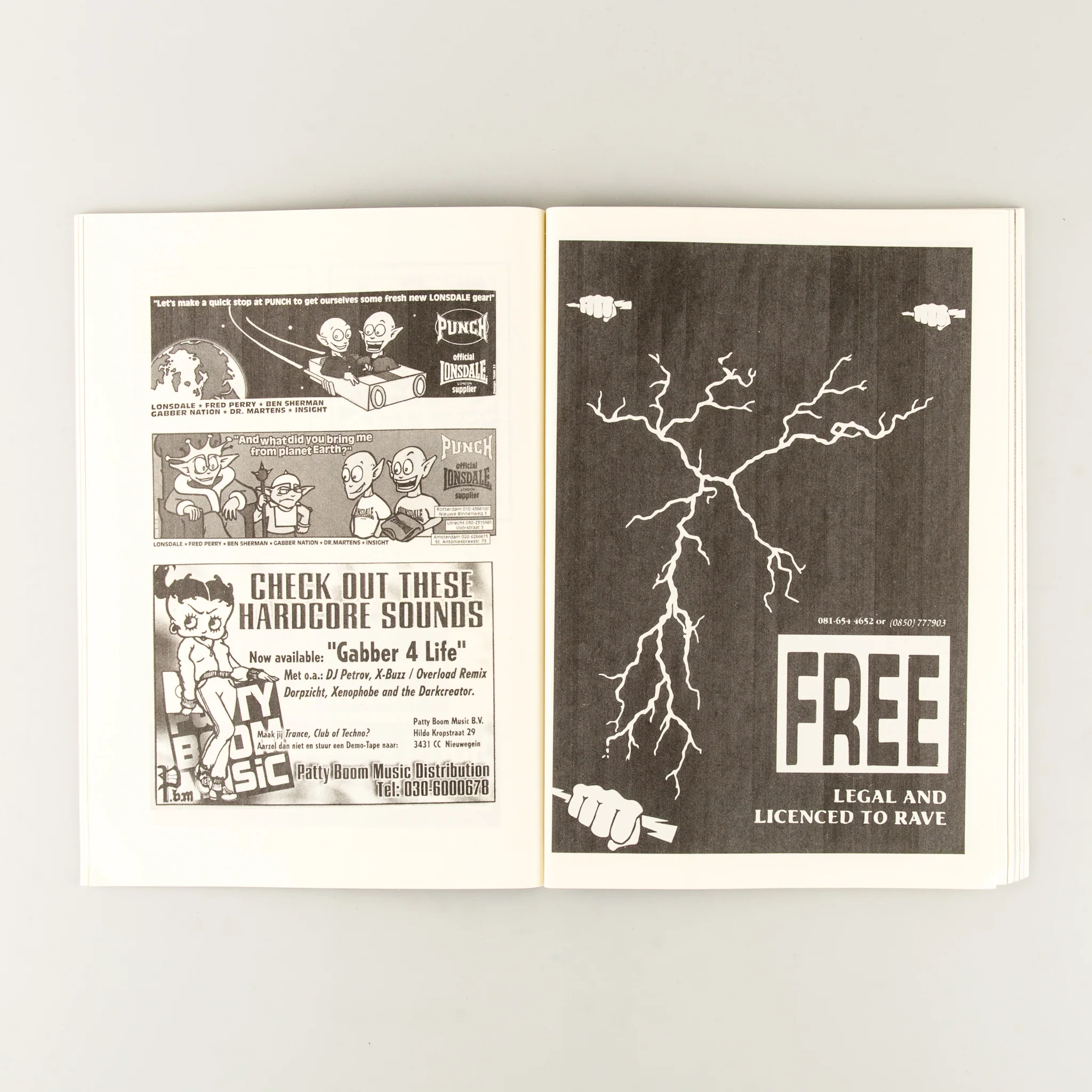 Archivio #1 - Records store ads and paper ephemera from Rave fanzines of the early 90s - Image 8