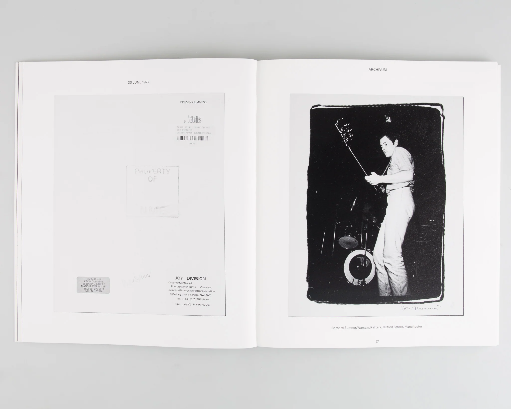 Archivum: Vintage Joy Division Prints - Image 3