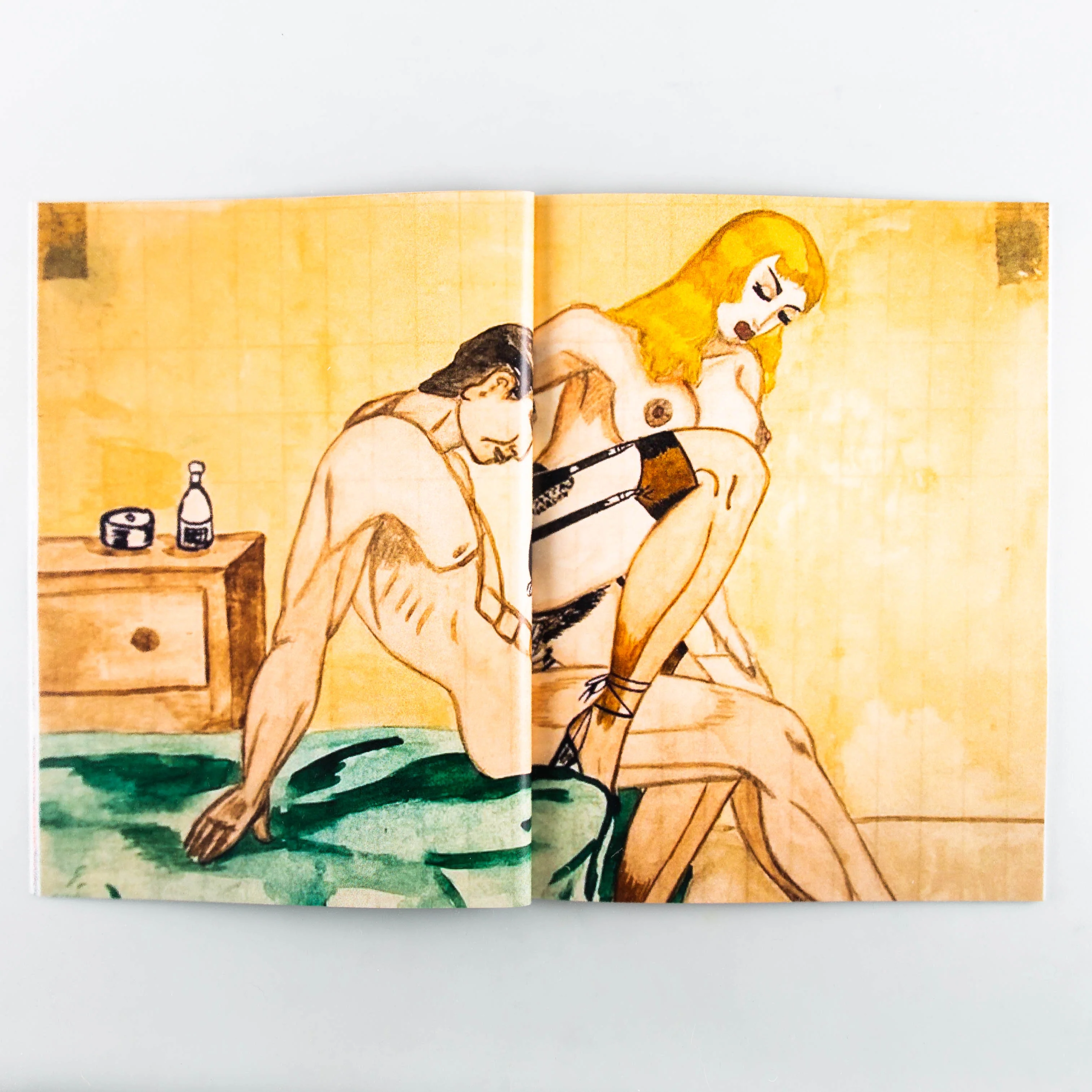Folk Porn - Anonymous 1940s Sex Drawings - Image 4
