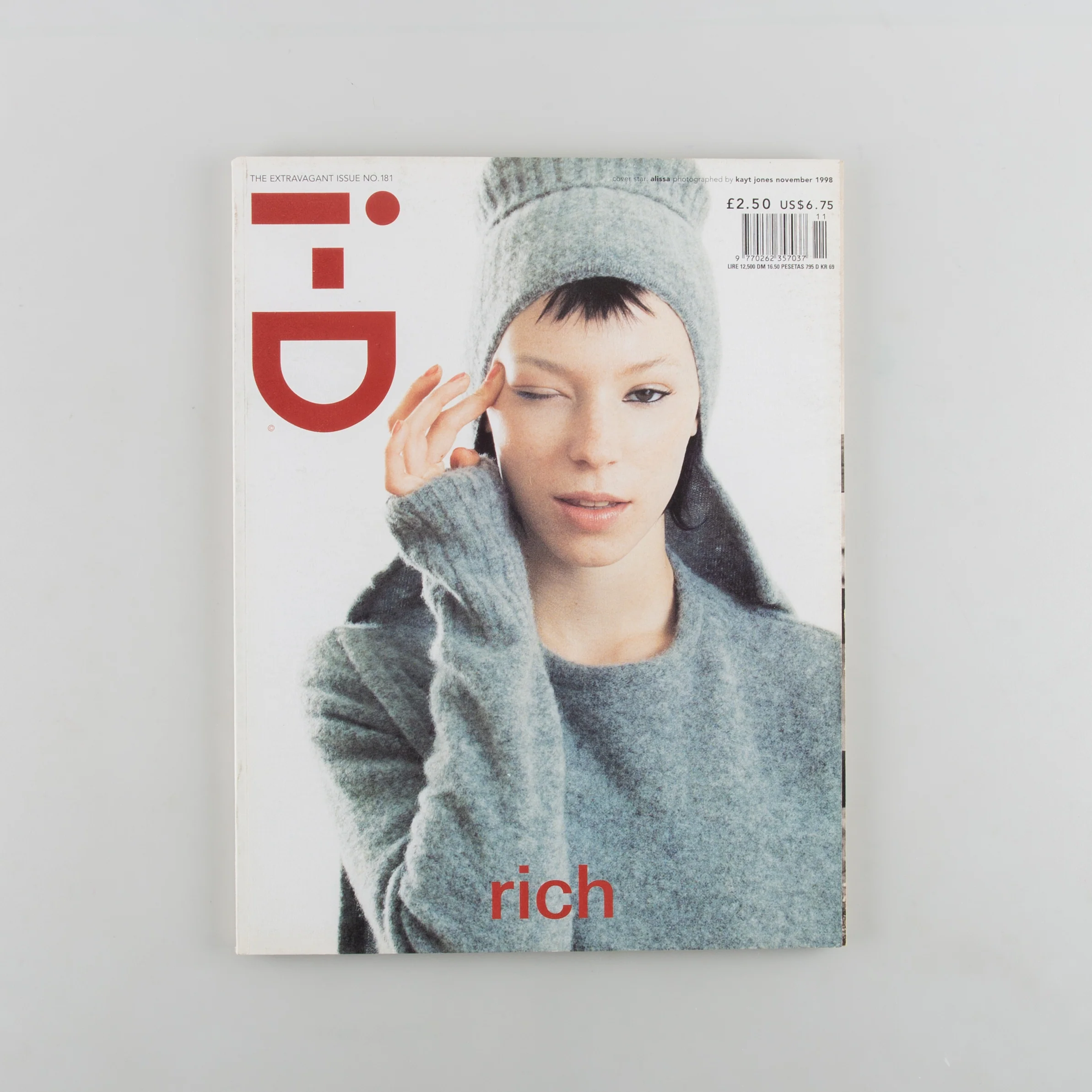 i-D #181 November 1998