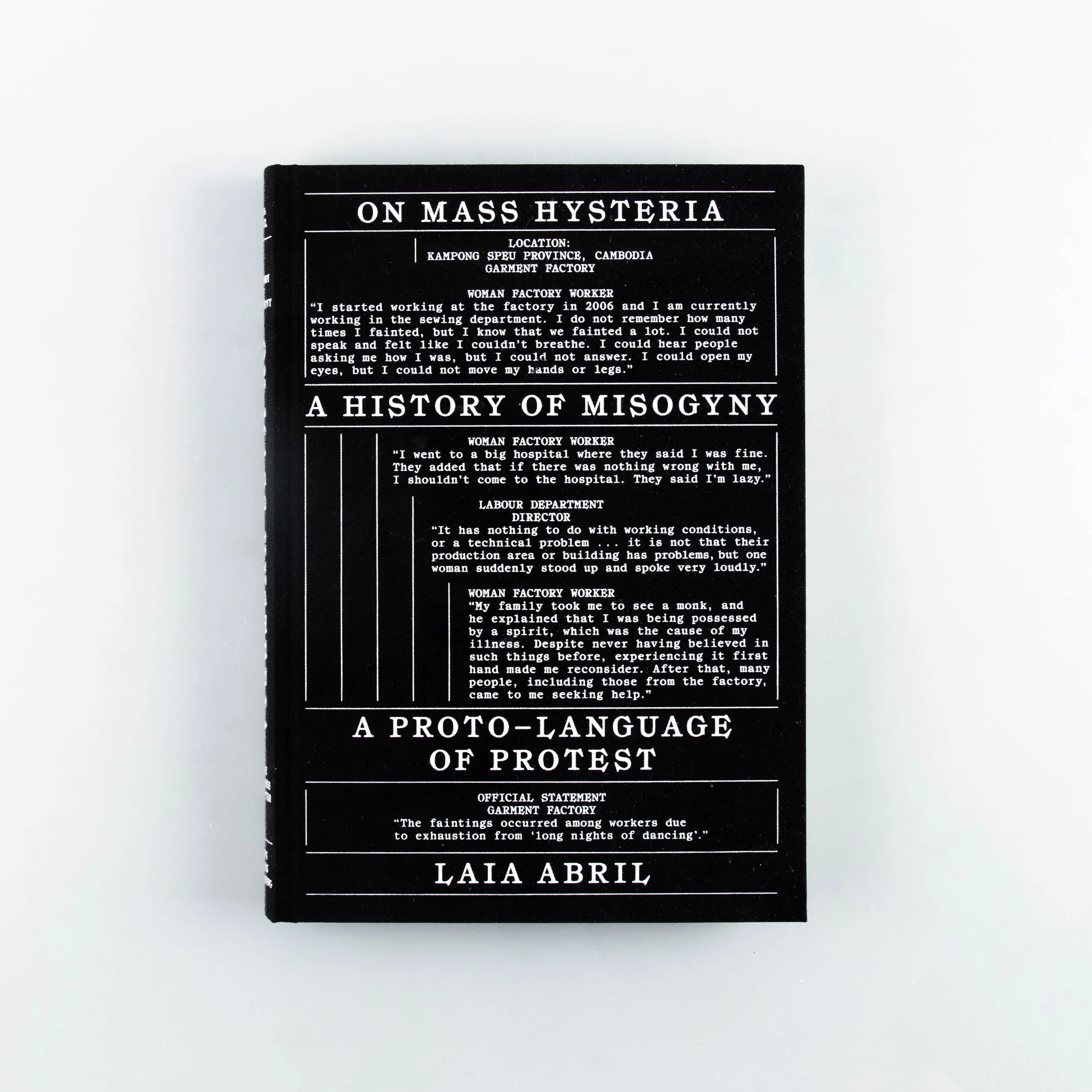 On Mass Hysteria