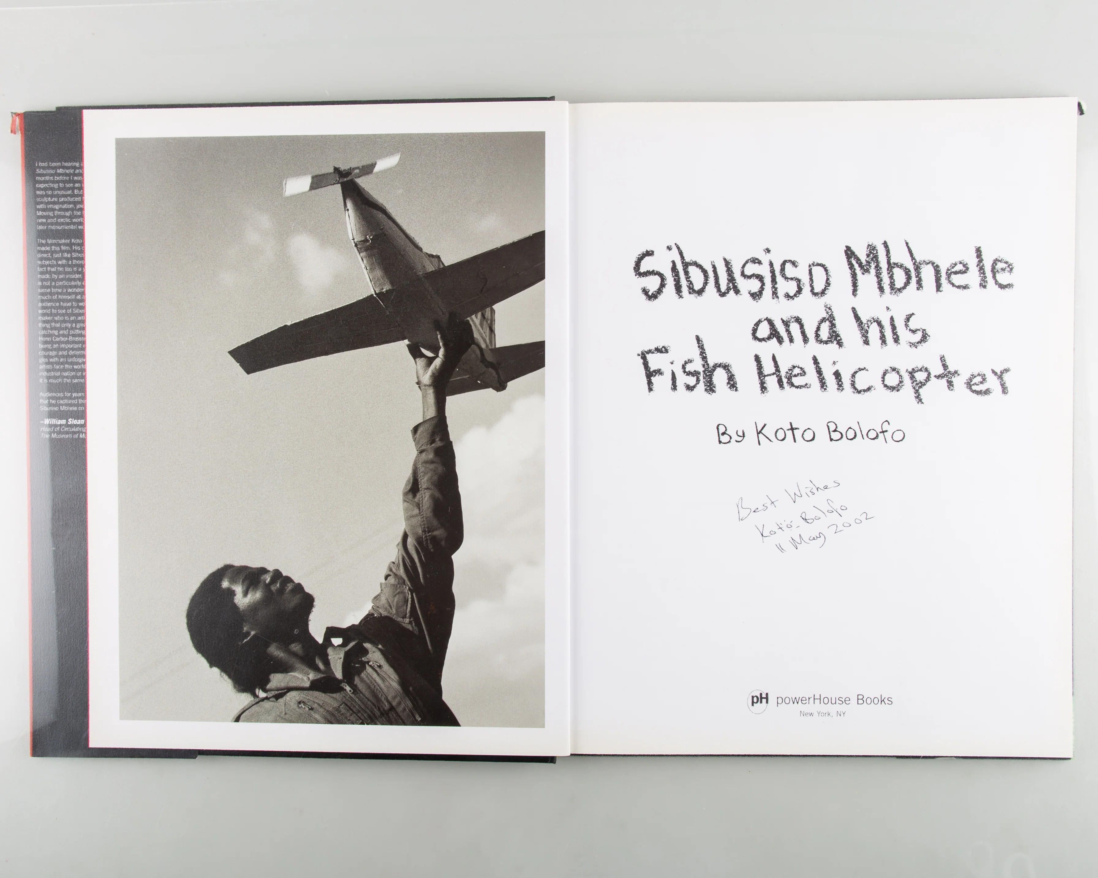 Sibusiso Mbhele And His Fish Helicopter (SIGNED) - Image 2