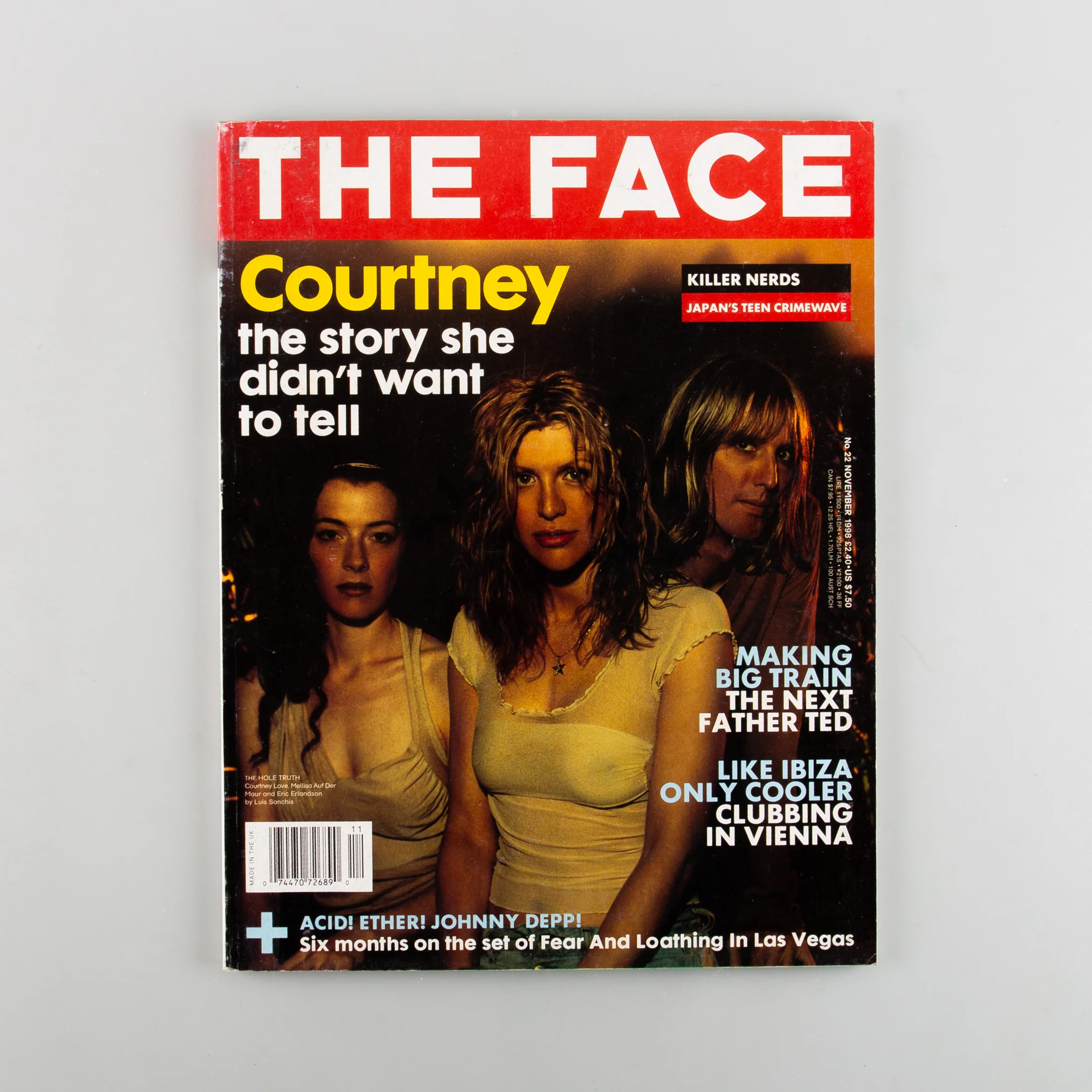The Face Vol 3 #22 November 1998