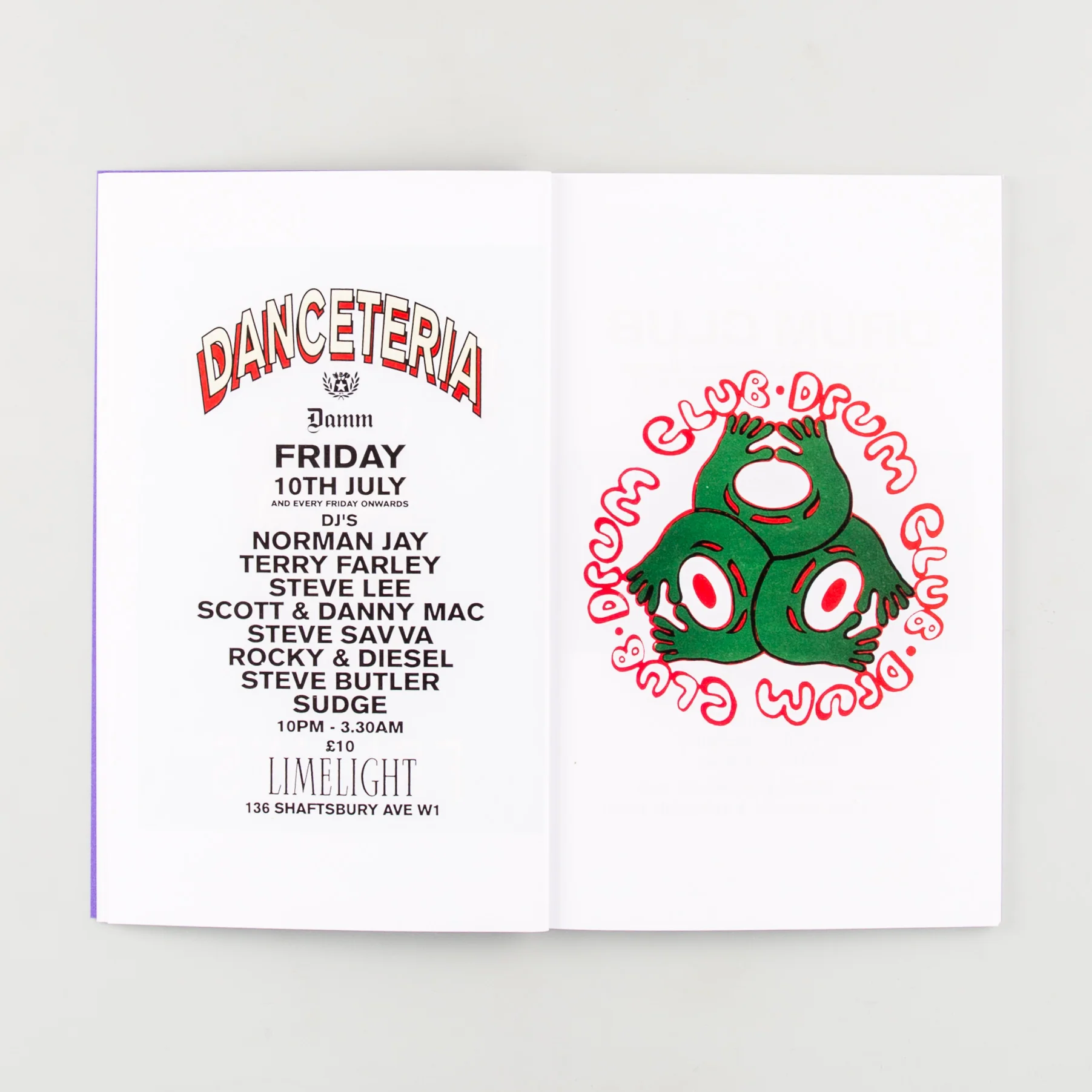 London Rave Flyers from 1990 to 1996 - Image 3