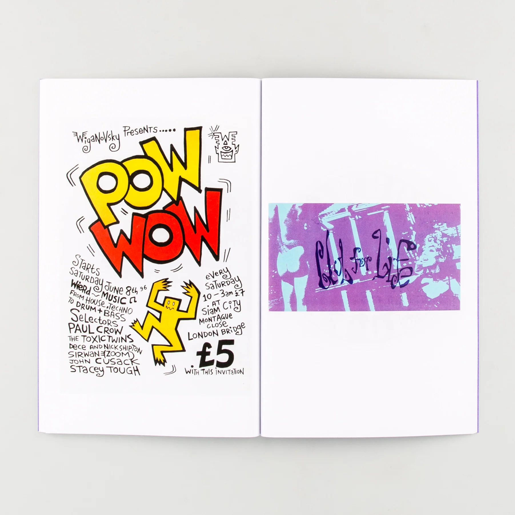 London Rave Flyers from 1990 to 1996 - Image 7