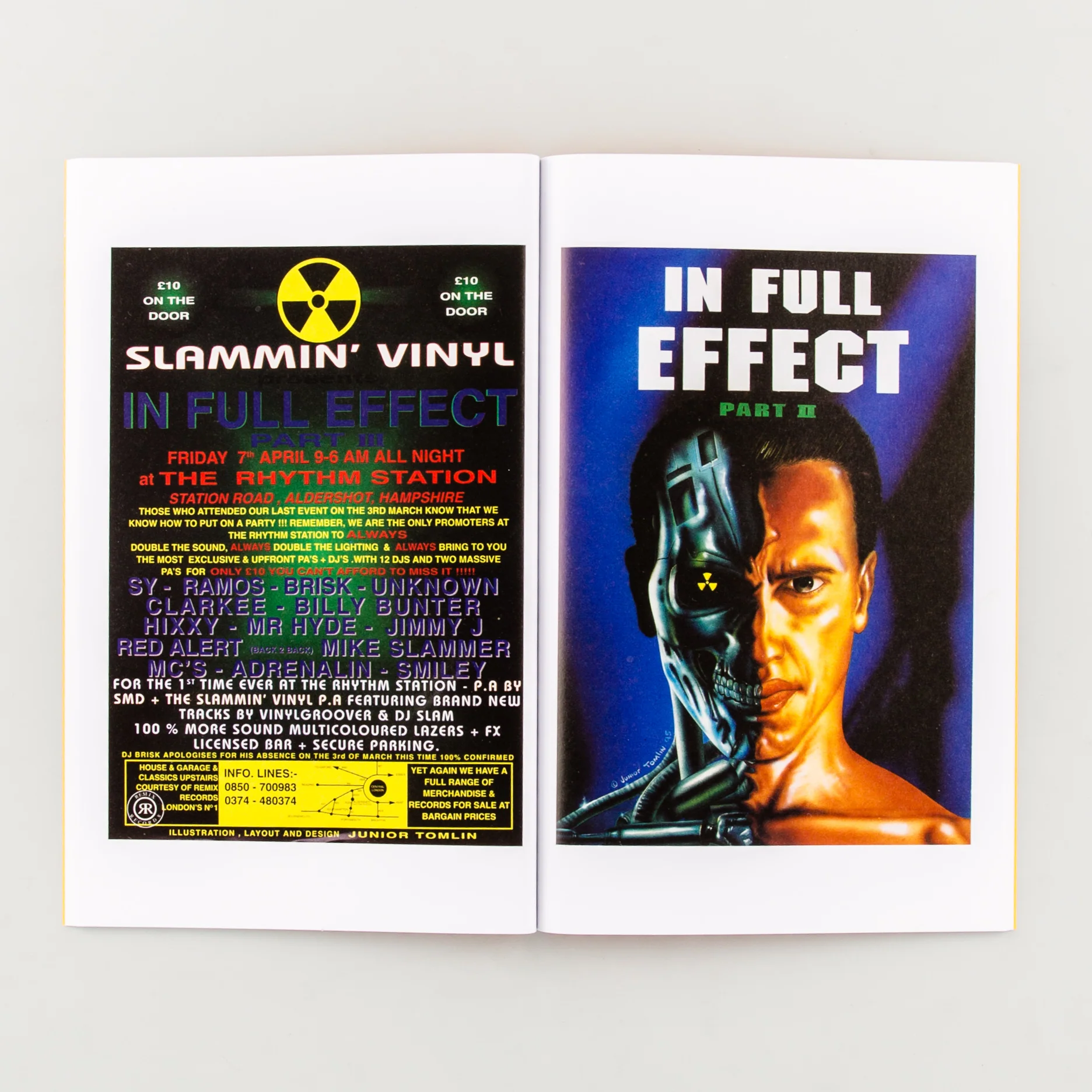 U.K. Rave Flyers from 1991 to 1996 - Image 4