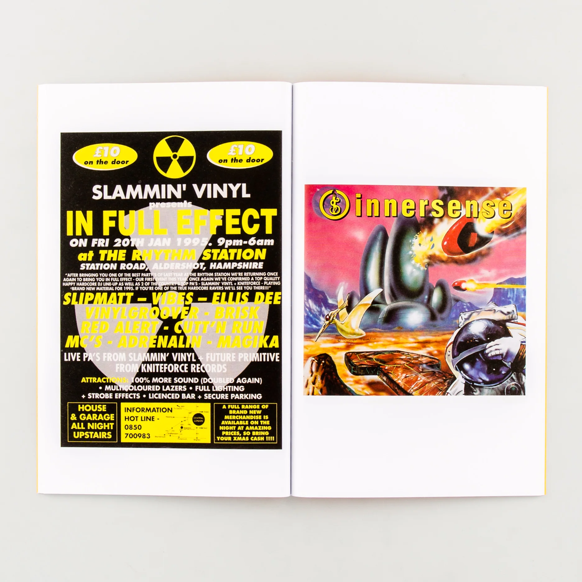 U.K. Rave Flyers from 1991 to 1996 - Image 5