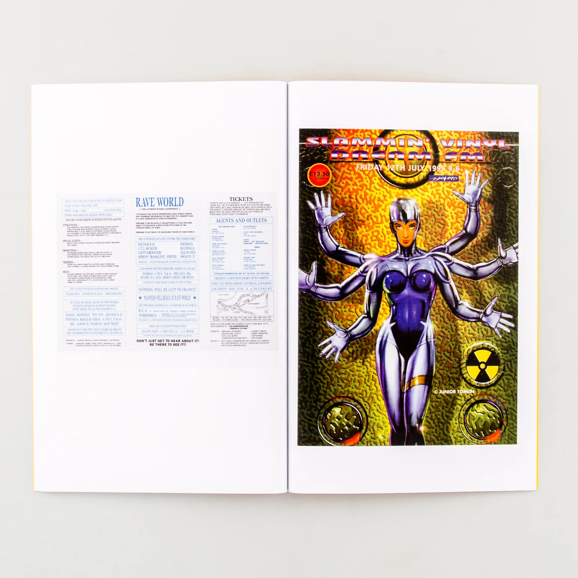 U.K. Rave Flyers from 1991 to 1996 - Image 7